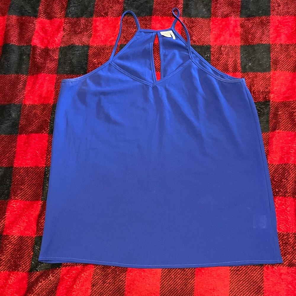 Paper Crane Blue Tank Top